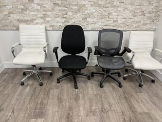 Variety of office Task chairs
