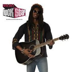 ***Rasta Tunic Costume w/ wig***