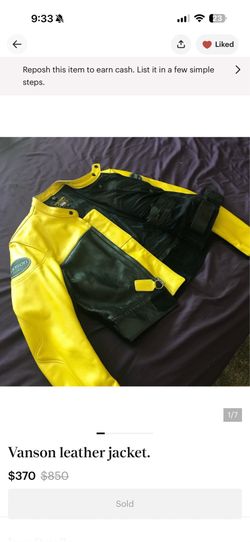 Vanson Leather Jacket