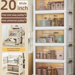 5 Layers 20” Stackable Storage Cabinets