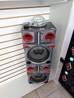Maxpower Party Speaker with Disco Light