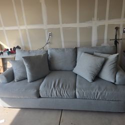 Sage Green Couch