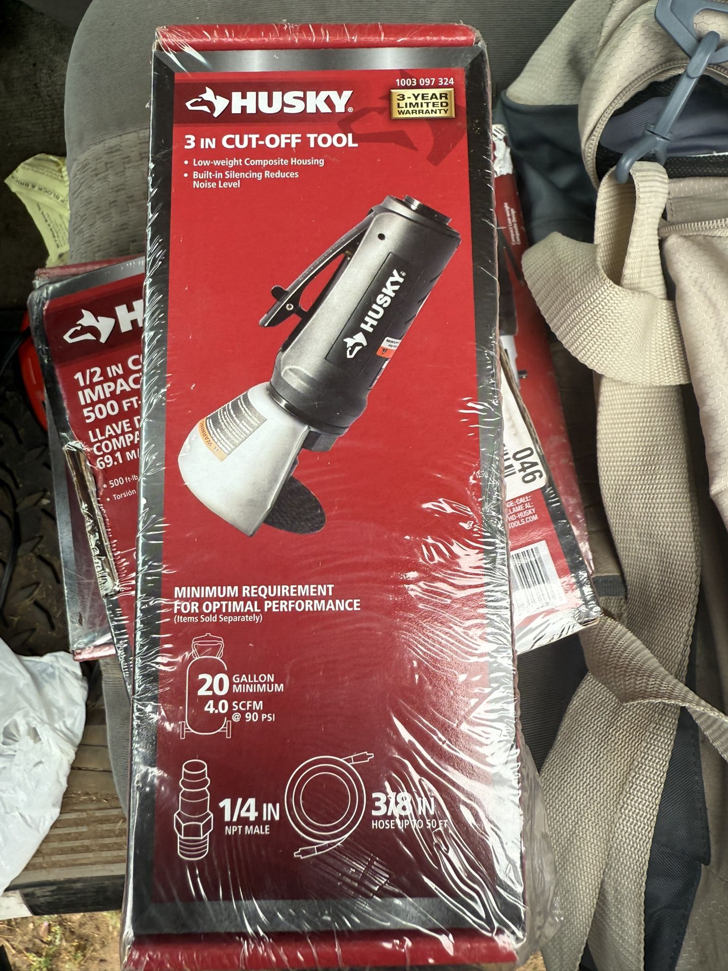 Husky Cut Off Tool 3" brand new in the box paid $75