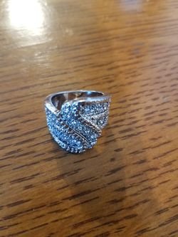 Sterling silver ring. size 6-7