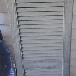 REDUCED Shutters Plastic 4 Available Like New