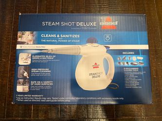 BISSELL Steam Shot Deluxe Handheld Steam Cleaner 4155G – New in Box