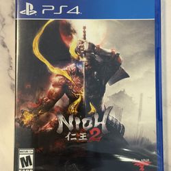 Nioh 2 Sony PlayStation 4 PS4 BRAND NEW FACTORY SEALED