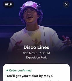 DISCO LINES VIP TICKET
