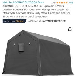 Outdoor Storage Shelter 7x12 Bought New Never Opened