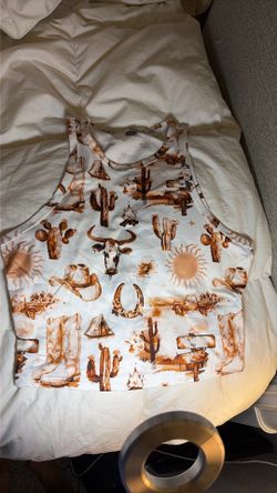 Cow 🐮 design Crop Tank