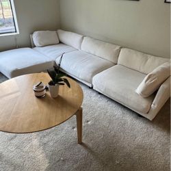 Sectional Sofa White
