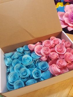 💐baby shower Set completos de florecitas decorativas🌸🌹