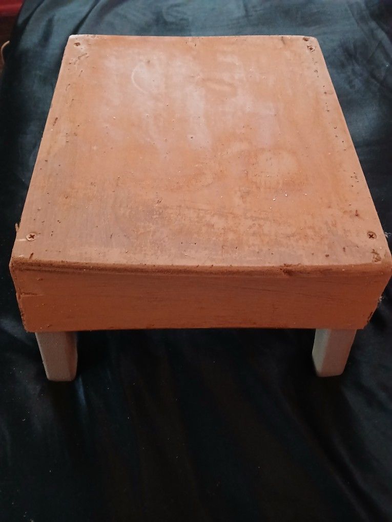 Orange Stool 