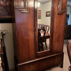 Antique Child’s Armoire