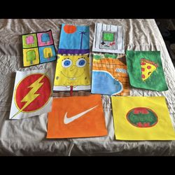 Acrylic Paintings 9 in. x 12 in.  $40 each 