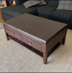 Solid Wood Coffee Table 