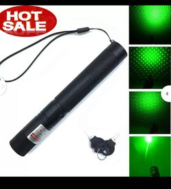 Green Laser Pointer Powerful Lasers Sight Pen Adjustable Laser Torch Hunting Optics Outdoor Hand Lamp Recreation Focus 532Nm