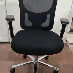 New Big and Tall Office Desk Chair with Lumbar Support, 500lbs Heavy Duty Mesh Ergonomic Office Computer Chair with Arm and Wide Comfy Seat, Wheels
