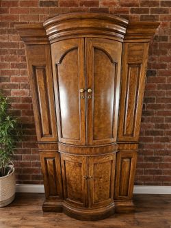 BEAUTIFUL vintage burl wood bedroom set