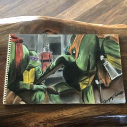 Ninja Turtles About To fight Shredder