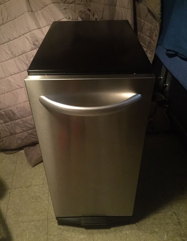 stainless steel trash compactor
