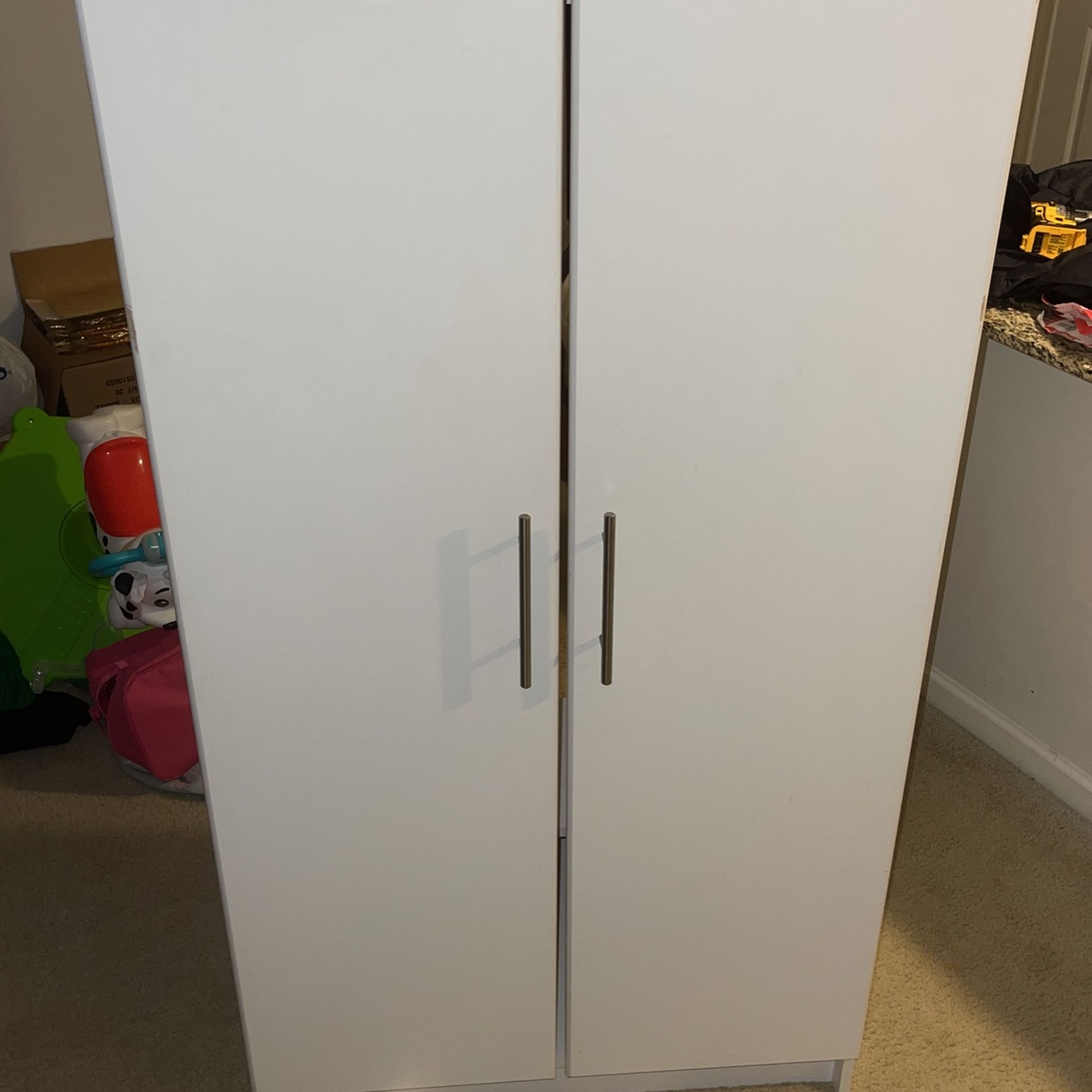 White Armoire Closet