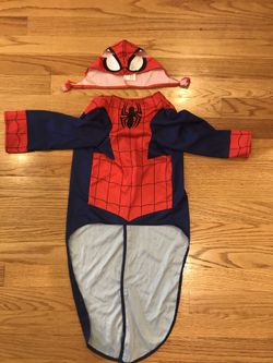 Marvel Spider Man Costume Toddler 3-4Yr