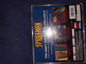 Spider-Man PS1 PlayStation Game