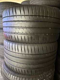 For Sale Two Tires 295/30/21 Michelin Pilot Sport 4S with 75-95% Left Electric Tune