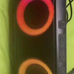 RYTHLO Bluetooth Speaker 24W RGB Lights Portable Wireless Speaker (No Box)