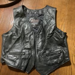 WOMENS LEATHER VEST