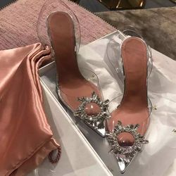TRANSPARENT HEELS 7.5