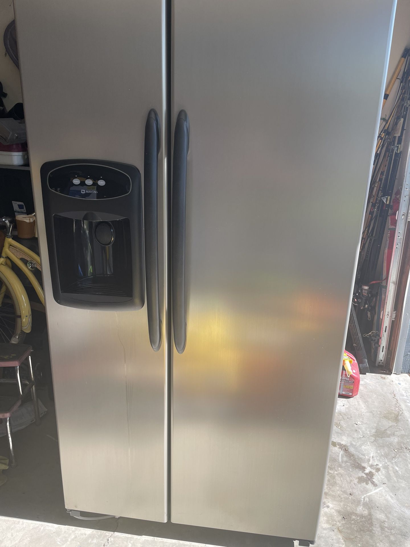 Used stainless Steel Refrigerator 