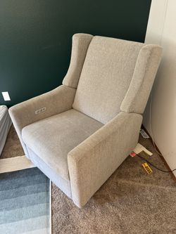 Grey Electric Recliner