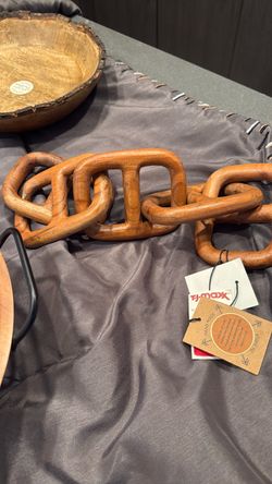 Handmade Wooden Decorative Chain