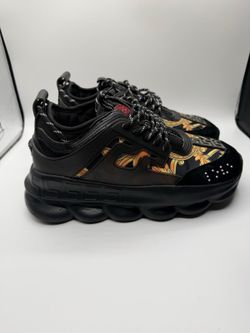 Authentic Versace Chain Reaction Barocco Sneakers EU 44 (US 10) Made in Italy