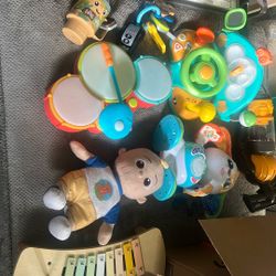 big box of baby toys