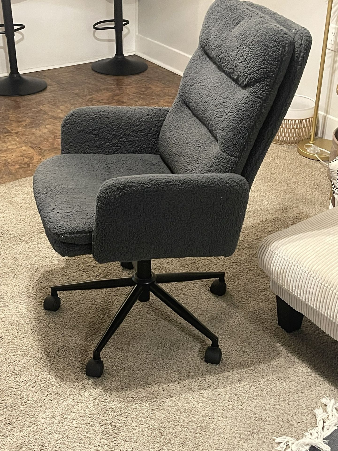 Grey Sherpa Office Chair