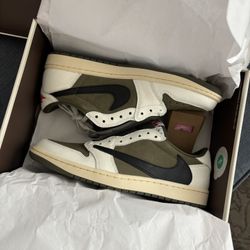Jordan 1 Low “Travis Scott Medium Olive”
