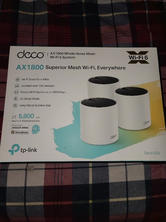 TP-Link Deco AX1800 Whole Home Mesh Wifi 6 System 