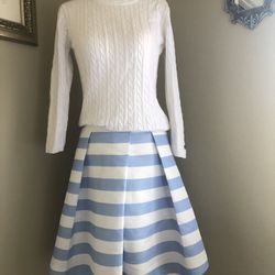 Endless Rose Size S Blue/ White Skirt 