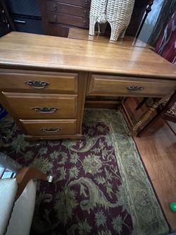 Vintage Wood Desk