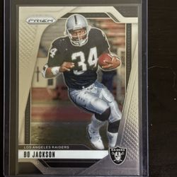 2024 Panini Prizm Bo Jackson Silver Prizm