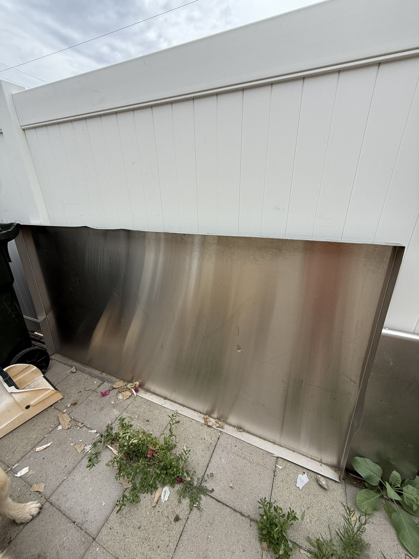 Stainless Steel Table 84.5x43 