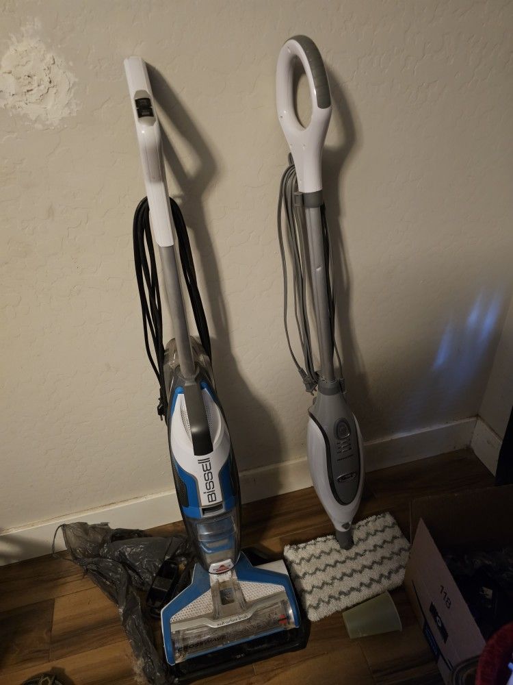 Bissell Crosswave& Shark Professional Pocket Steam Mop