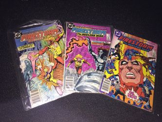 The Fury of Firestorm The Nuclear Man comics 85/86