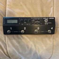 MS-3 BOSS GUITAR EFFECTS SWITCHER