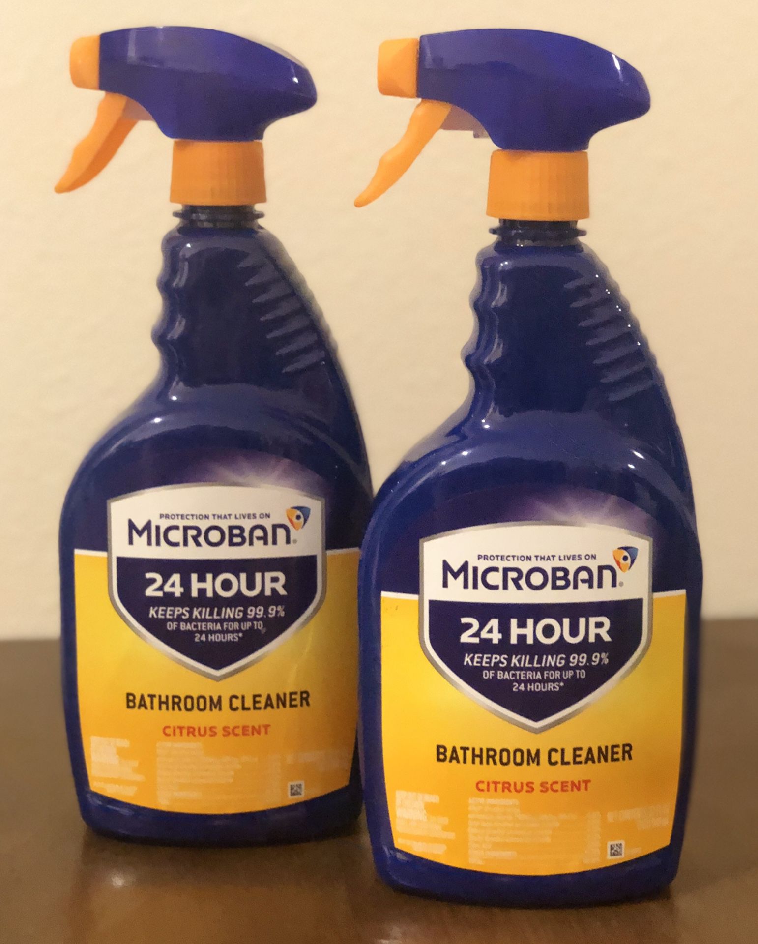 Microban Bathroom Cleaner 🍊🚽