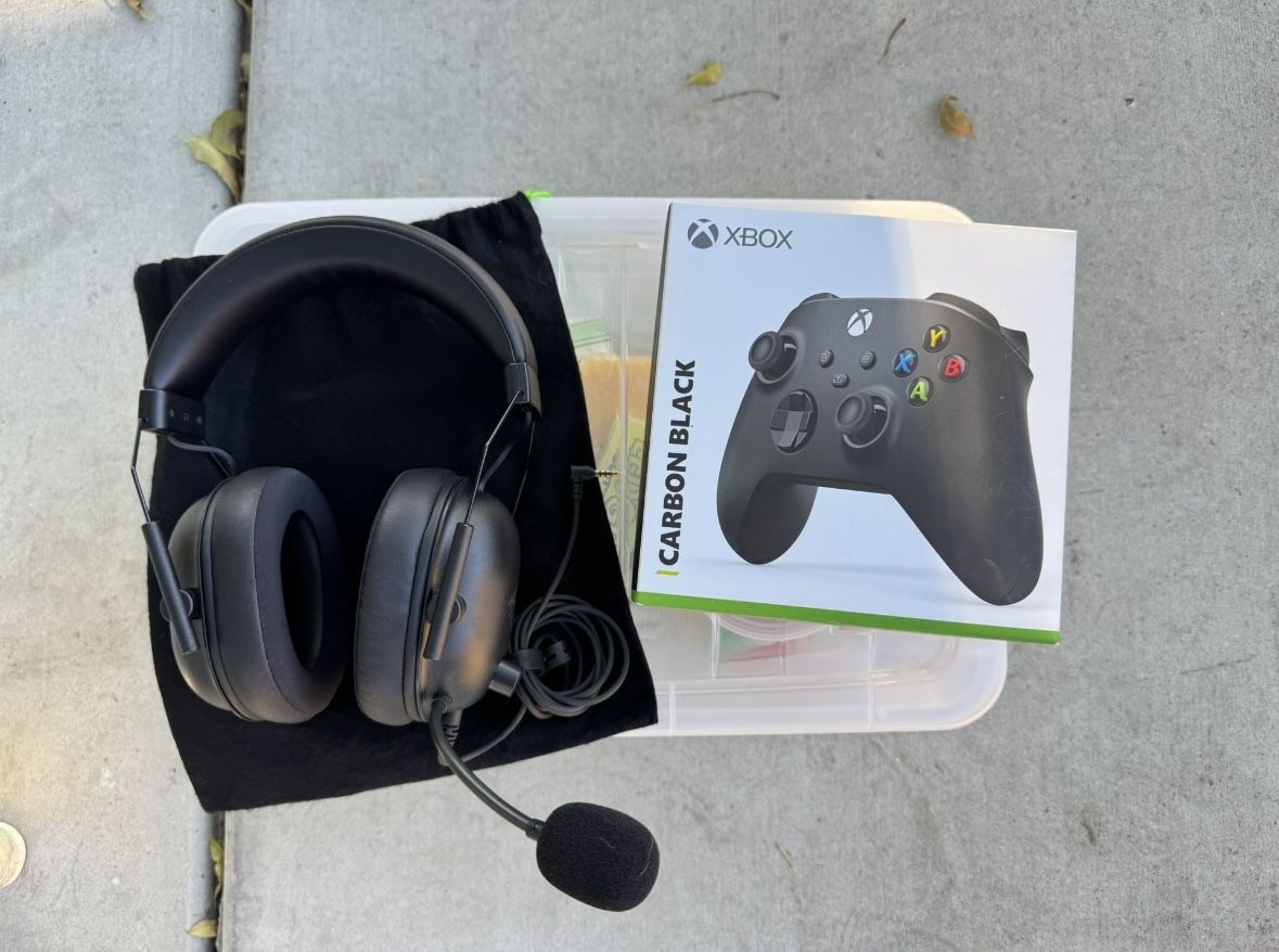 Xbox Controller & Headset !