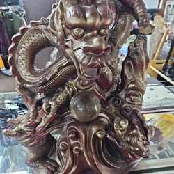 Dragon Statue 20 In High